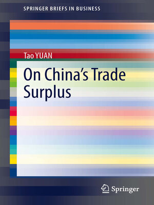 cover image of On China's Trade Surplus